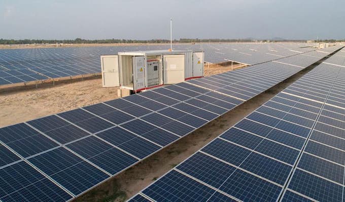 Solar Power Plant in Kampong Speu Cambodia