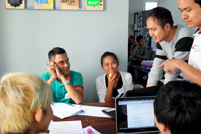 Asian Foundation work in Cambodia