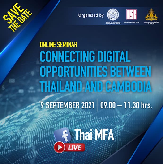 Connecting Digital Opportunities between Thailand and Cambodia Webinar