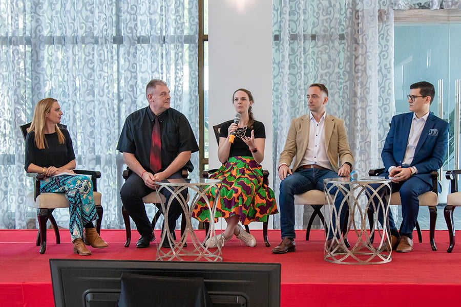 Future of Mekong Tourism panel at the Destination Mekong Summit 2023